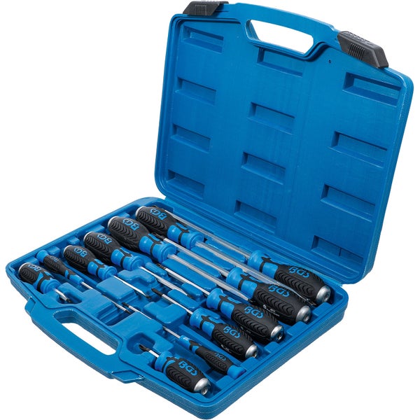 BGS Schraubendreher-Satz mit 6,3 mm (1/4) Innenvierkant 12tlg.  - 7896