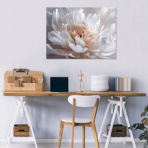 Leinwandbild Blumen Rosen Schlafzimmer Wohnzimmer Bilder 120x80 cm