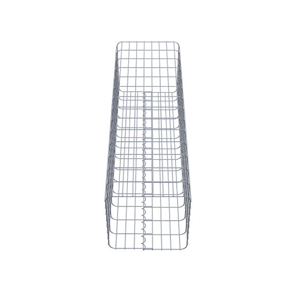 Gabionensäule 42 x 42 cm, MW 5 x 10 cm eckig - Höhe: 1,40 m