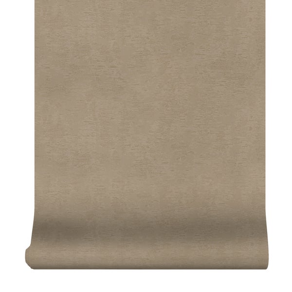 Strukturierte Vliestapete in Beige.