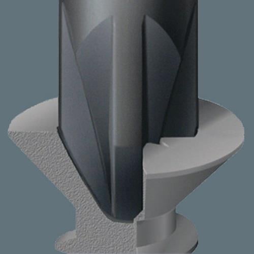 Detailaufnahme eines Bohrers