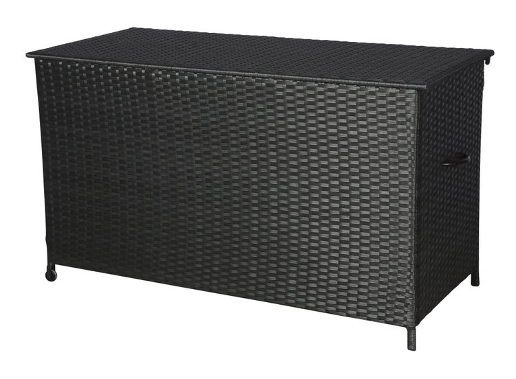 Lamar Gartenzubehör Kissenbox, mit Rädern, schwarz. 170 X 75 X 95 cm