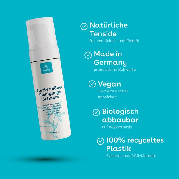eco:fy Polstermöbel-Reiniger • Fleckentferner gegen Schmutz
