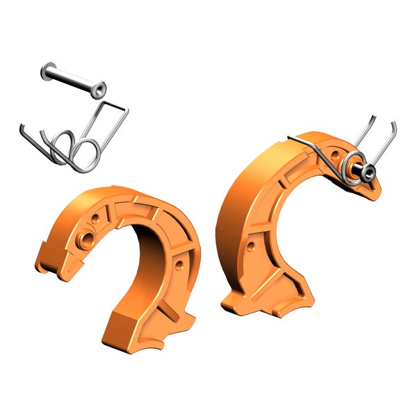 Ersatzbacken für Wippkreissäge mit Feder und Bolzen