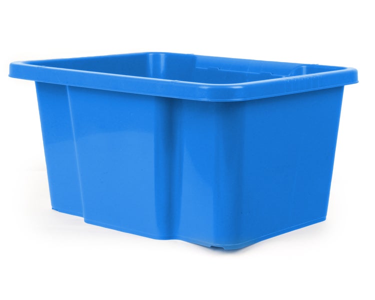 Ondis24 Dreh- und Stapelbox Aufbewahrungsbehälter H blau