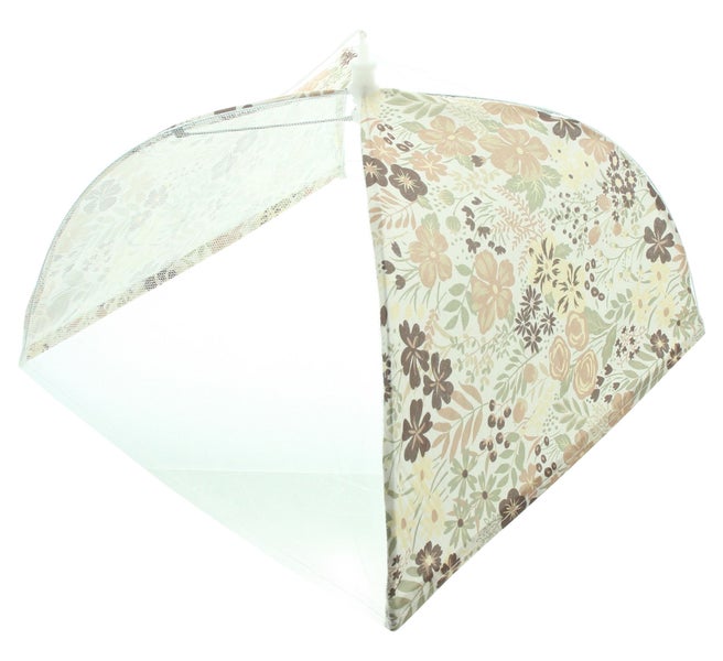 FRANK FLECHTWAREN | Abdeckhaube Romance, 2er Set, POLYESTER, KUNSTSTOFF, 35 x 35 cm