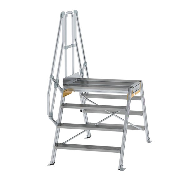 MUNK Überstieg 60° inkl. einen Handlauf, Stufenbreite 1000mm, 2x4 Stufen