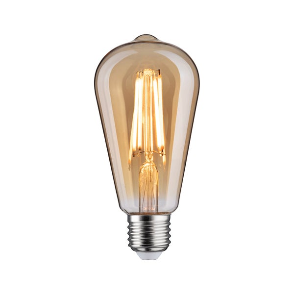 1879 Filament 230V 3-Step-Dim LED Kolben Rustika E27 3 Step Dim 470lm 6W 1800K dimmbar Gold