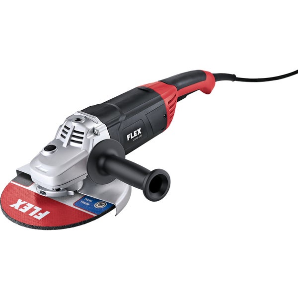 Winkelschleifer Flex L 2200 230 mit Trennscheibe für Metallarbeiten