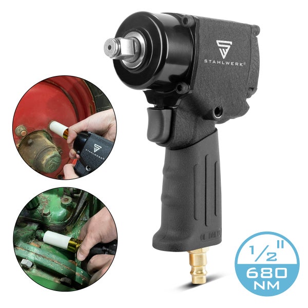 STAHLWERK Druckluft-Schlagschrauber DSS-680 ST mit 680 Nm, ½ 10.000 U/min