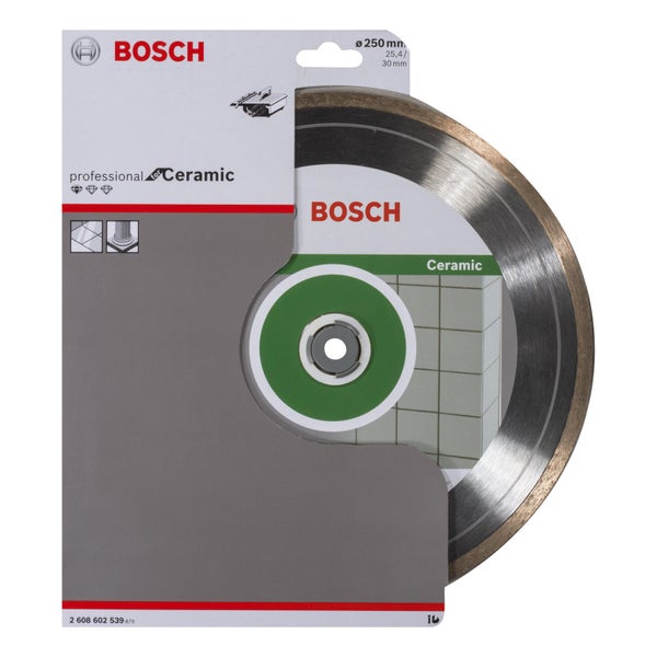 Diamanttrennscheibe Bosch Standard für Ceramic 250x25,4 mm