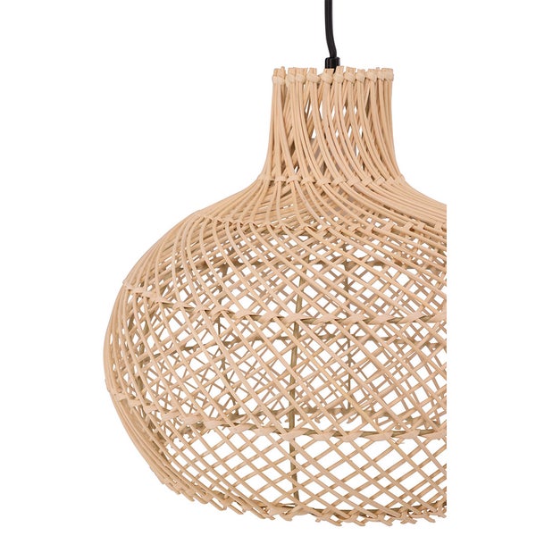 Varekil Beleuchtung Pendelleuchte 35x35x30cm natur. 35 X 35 X 30 cm