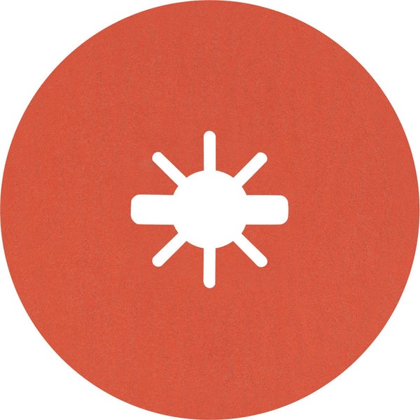 Schleifscheibe mit Lochmuster