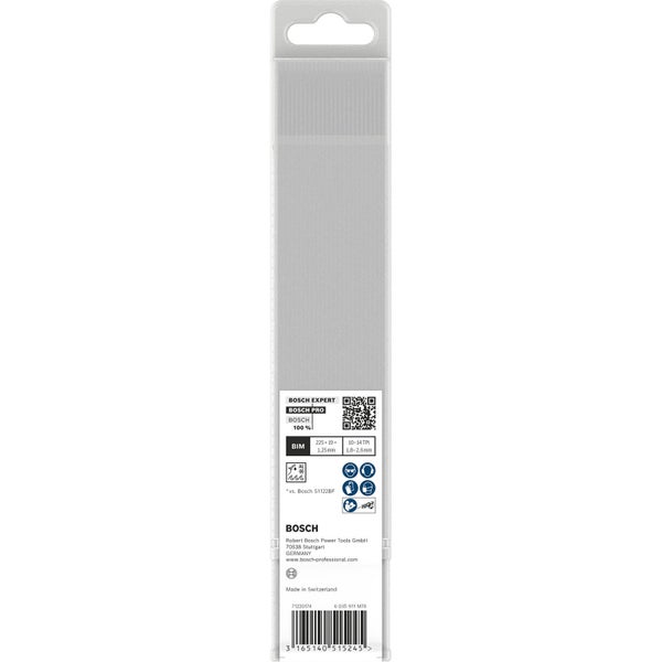 Bosch PRO Metal Demolition S1125VF Blatt 1,25 x 19 x 225 mm 25-tlg. - 2608657556