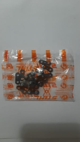 10x STIHL Original Kettenglied Nieten Verbindungsglieder .325 36866606000