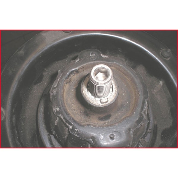 Schneideisenhalter mit der Aufschrift 4 x 2,5 cm