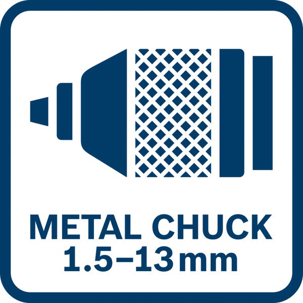 Metallbohrfutter 1,5 bis 13 Millimeter