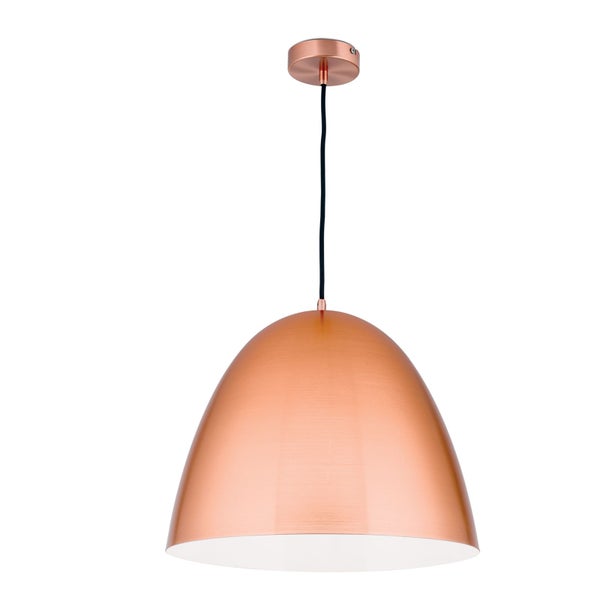 Hängeleuchte Loft 40 x 30 cm Kupfer 1 x E27