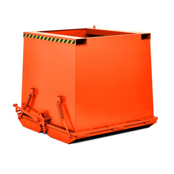 RR Industrietechnik Schwerlast- Klappbodenbehälter Typ RKC-50 500dm³ RAL 2004 Reinorange