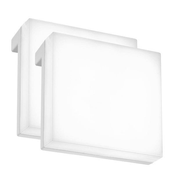 2er Set LED Spiegelleuchte LED Spiegellampe Badlampe IP44 Klemmbar Bad