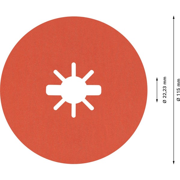 Schleifscheibe, Durchmesser 115 Millimeter