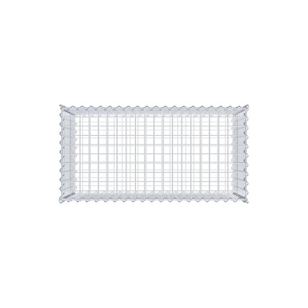 Gabione 100 cm x 50 cm x 50 cm (L x H x T), Maschenweite 5 cm x 5 cm, Spirale