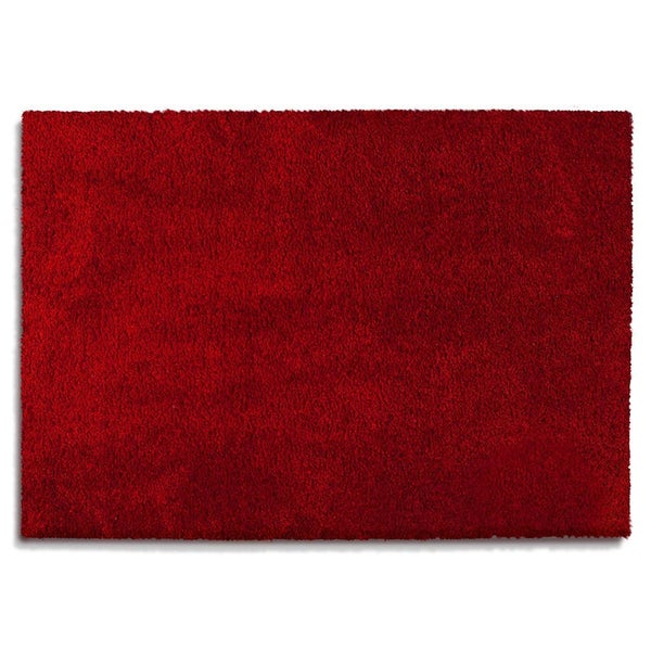 Badematte Sky Soft - Reckteckig - Rutschhemmende Rückseite - Rot / 70 x 120 cm