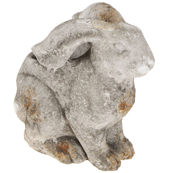 Dekofigur Hase aus Steingut