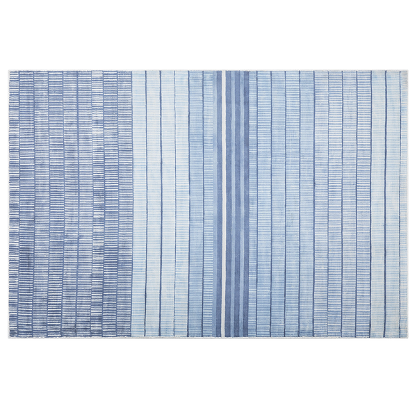 Teppich YARDERE Hellblau 140 x 200 cm Viskose