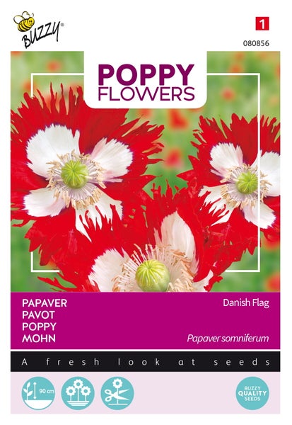 Mohnblumen-Samenpackung