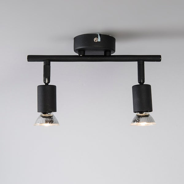 Deckenleuchte mit zwei Strahlern