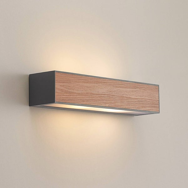 Arcchio Wandleuchte außen Miraz (spritzwassergeschützt (Modern) aus Aluminium (2 flammig, E27) - Außenwandleuchten Wandlampe Led Außenlampe Outdoor für Außenwand/Hauswand Haus Terrasse
