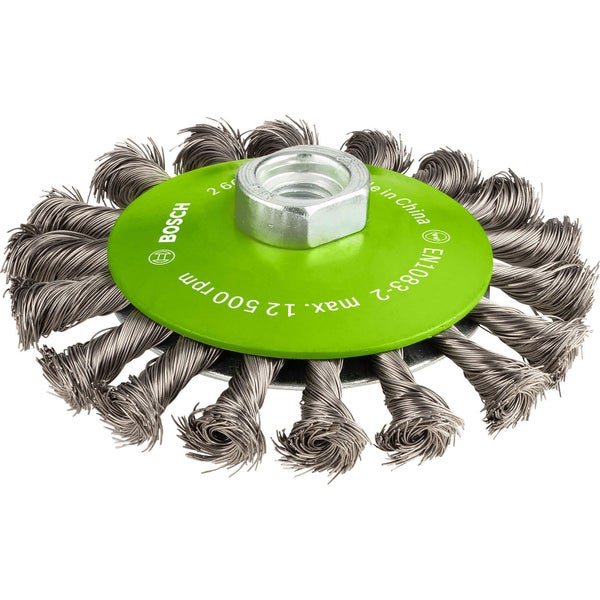 Bosch PRO Stainless Steel heavy Kegelbürste 115 x 0,35 mm Gewinde - 2608622109