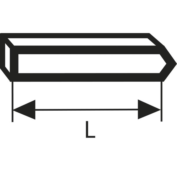 Symbol für die Länge eines Produkts