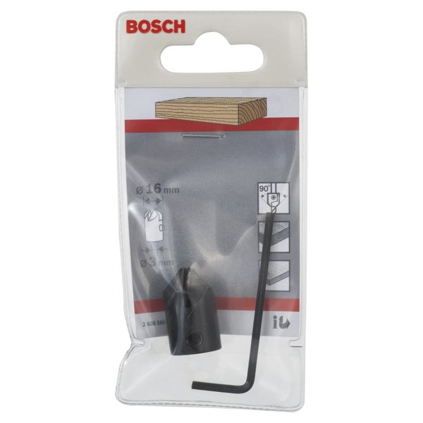 Bosch Aufstecksenker für Holzspiralbohrer 3 x 16 mm - 2608585737