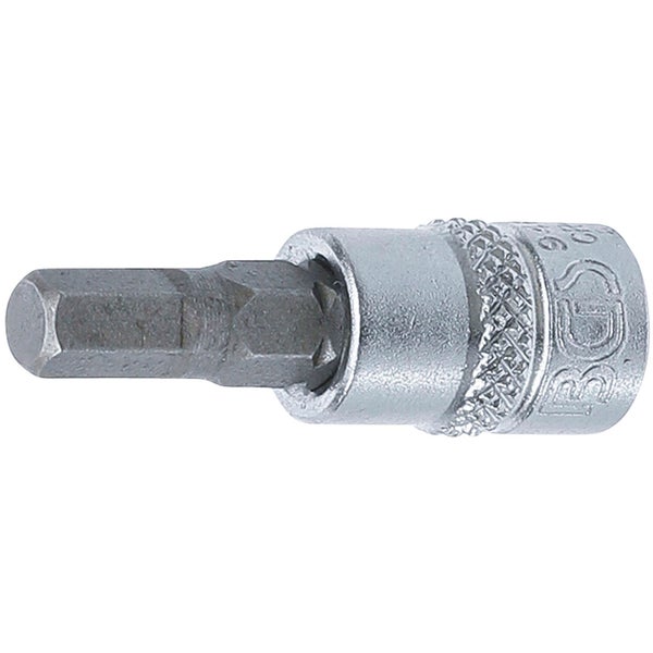 BGS Bit-Einsatz Antrieb Innenvierkant 6,3 mm (1/4) Innensechskant 5,5 mm - 9466