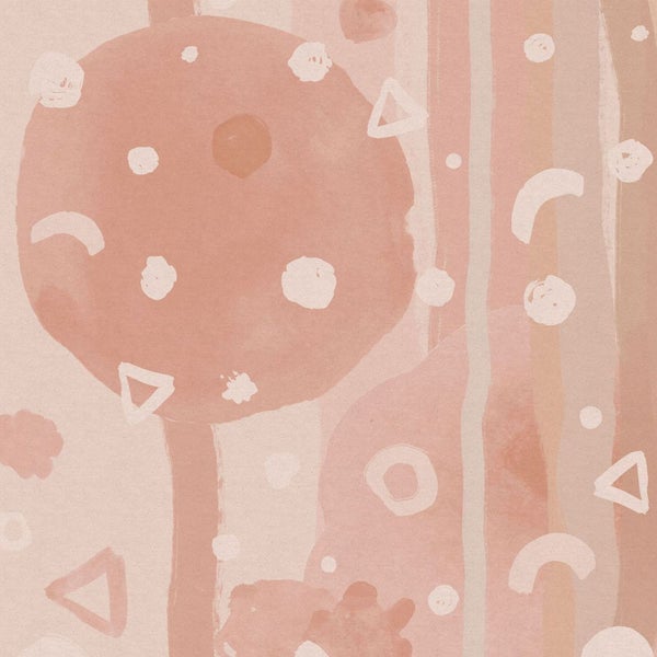 Abstraktes Muster mit Formen und Linien