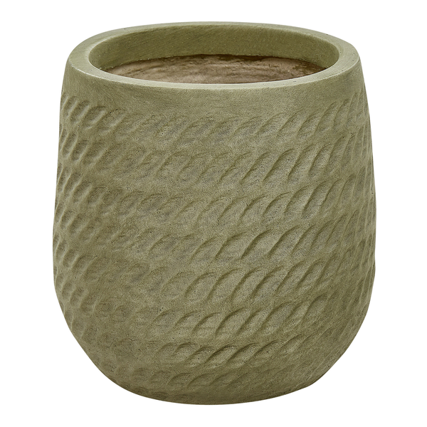 Blumenkübel LIVADIA 19 cm Olivgrün