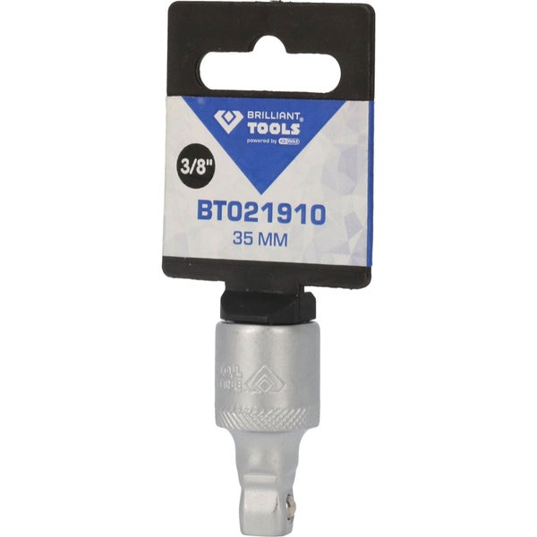 Brilliant Tools Steckschlüssel-Adapter 3/8 Zoll, 35 mm