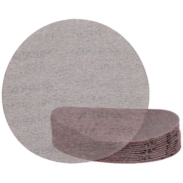 Mirka Abranet Netz-Schleifscheiben Ø 225 mm Klett / Korn P150 / 25 Stk / zum Schleifen von Holz, Spachtel, Lack, Kunststoff / 5422302515
