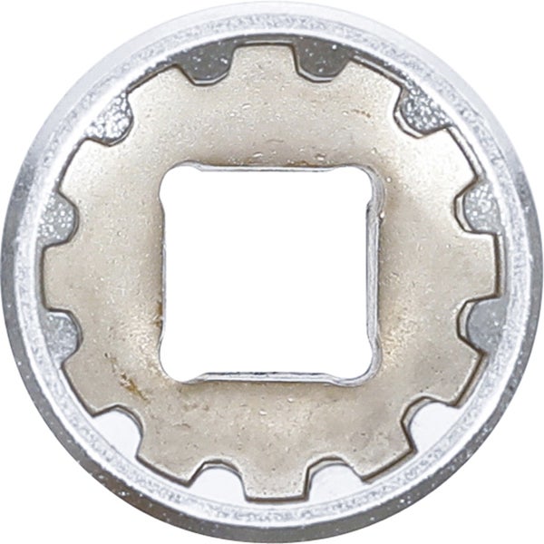 BGS Steckschlüssel-Einsatz Gear Lock Antrieb Innenvierkant 10 mm (3/8) SW 18 mm - 10318