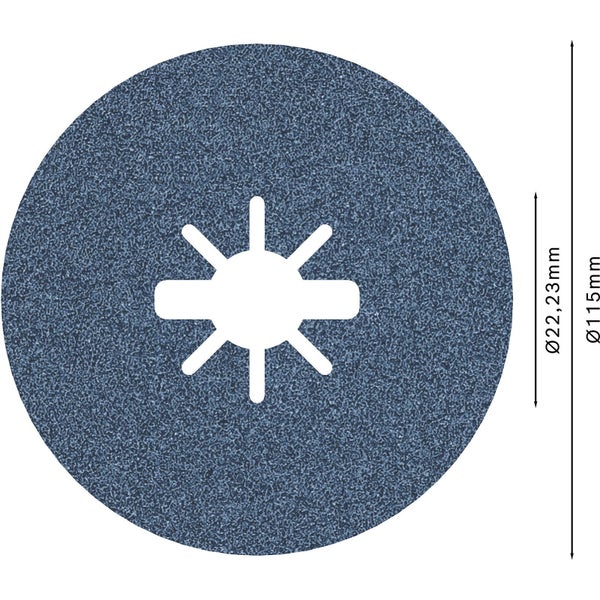 Schleifscheibe, Durchmesser 115 Millimeter