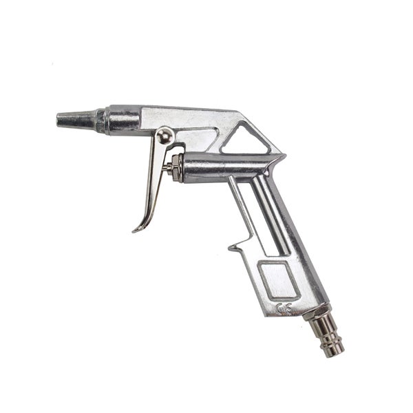 Ausblaspistole aus Metall für Druckluft zur Reinigung von Oberflächen und Maschinen.