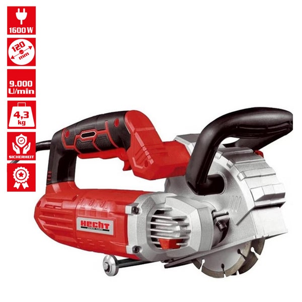 Mauernutfräse mit einer Leistung von 1600 Watt