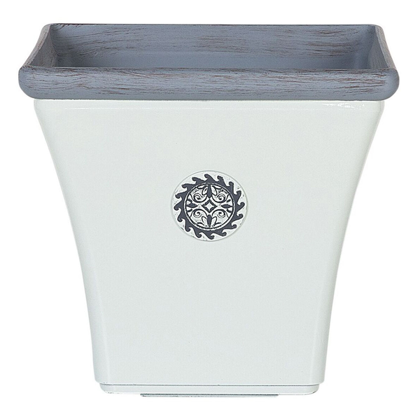 Blumenkübel ELATEIA 32 cm Weiß