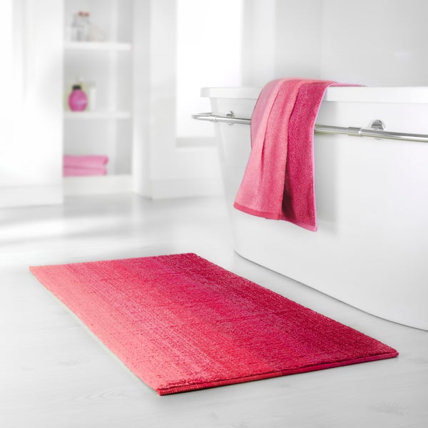 Dyckhoff Badteppich Colori pink, 70 x 120 cm