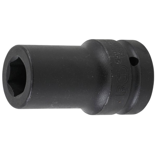 BGS Kraft-Steckschlüssel-Einsatz Sechskant tief Antrieb Innenvierkant 25 mm (1) SW 22 mm - 5500-22