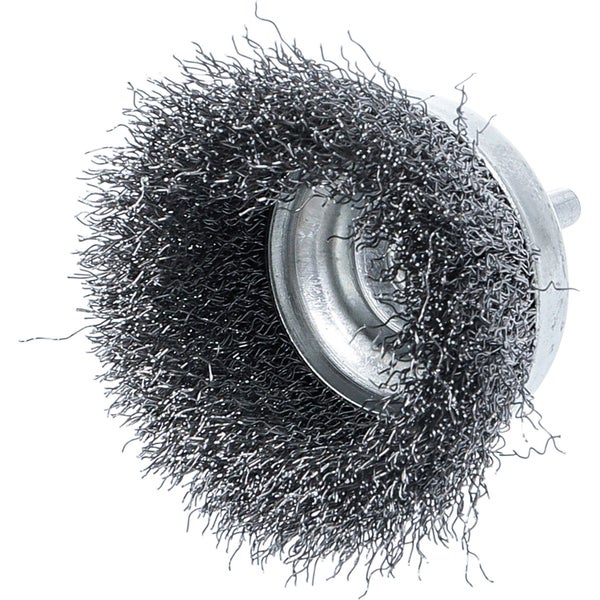 BGS Topfbürste Aufnahme 6 mm Stift Ø 75 mm - 3076