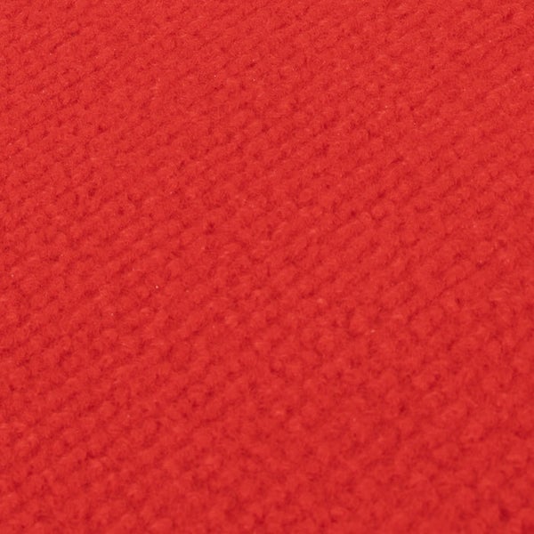 FLOORDIREKT Nadefilz-Teppichfliese Scene - Selbstklebend - 40 x 40 cm - Rot