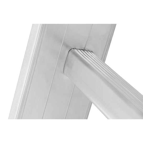 Detailansicht einer Aluminiumleiter